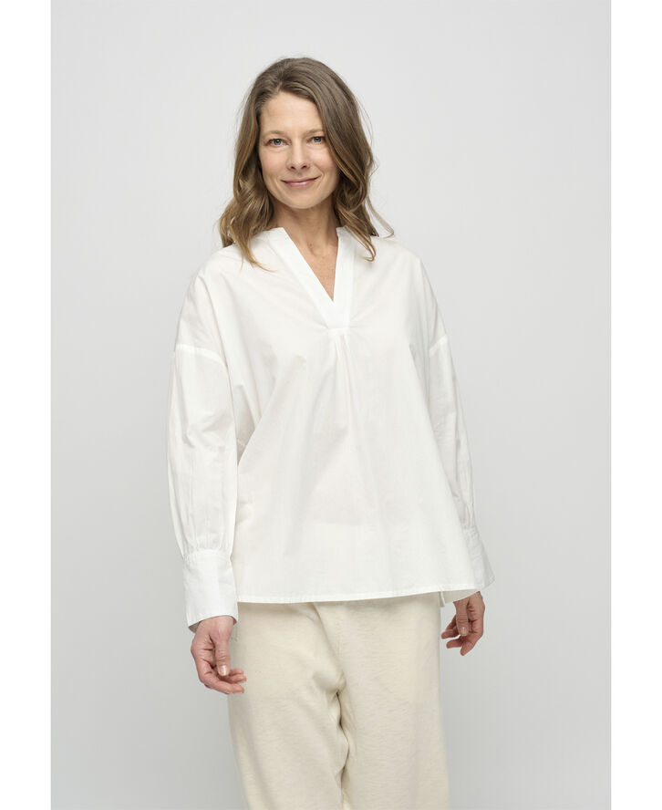 Moshi Moshi Mind light shirt poplin White