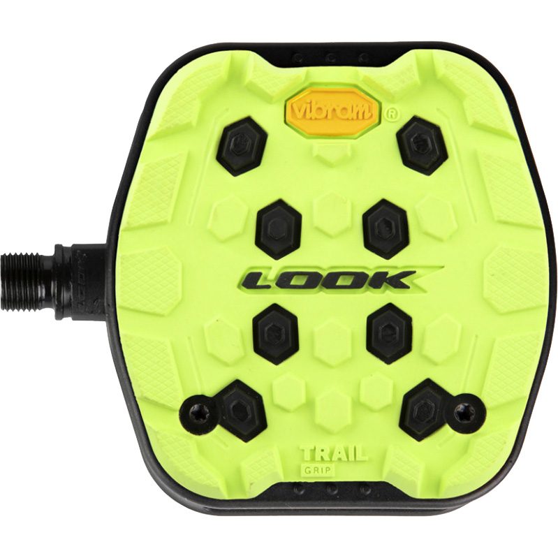 Look Trail Grip Pedale lime 2023