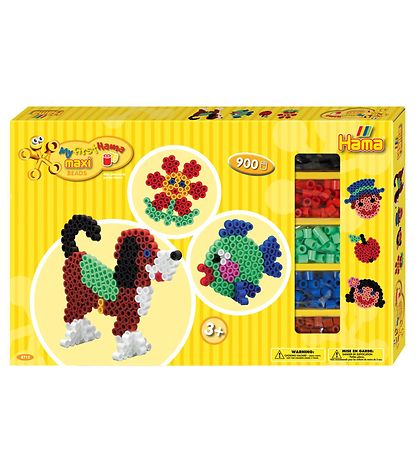 Hama Maxi Perlen - 900 st. - Kreis & Hund