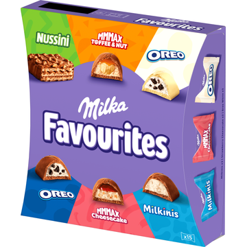 MILKA Favourites Praline Chocoladereep - Mini 141g