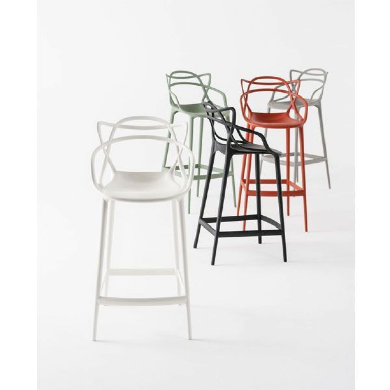 Kartell Masters barkruk wit 75cm