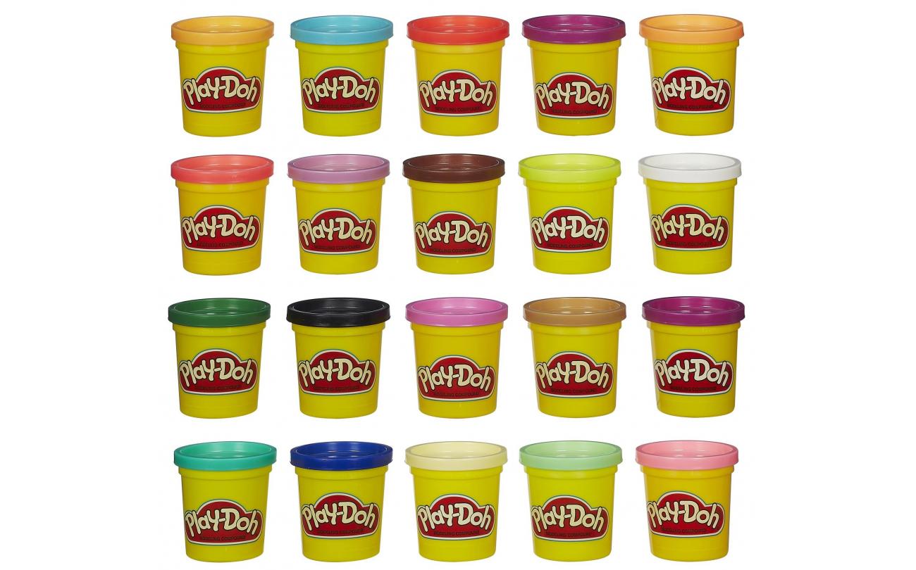 Play-Doh Super Color Pack 20 potjes Play-Doh 84 gr