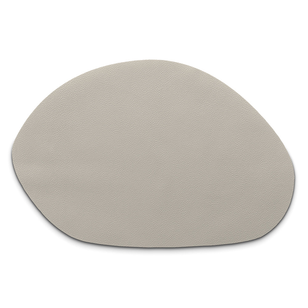 Set de table Stone gris clair 45x30 cm (lot de 2) Kela