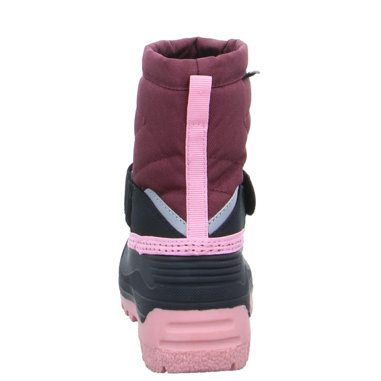 LICO Kinder-Snowboot Dunkelrot Synthetik  Schneestiefel