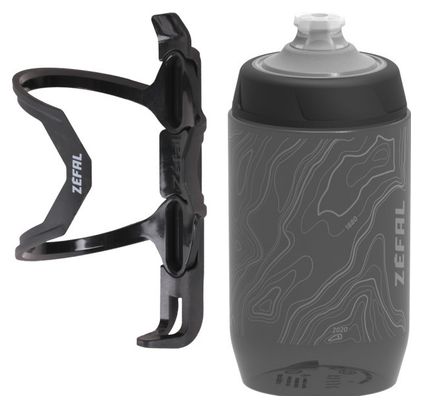 Porte-Bidon Pulse Z2 avec Bidon Sense Pro 50 Noir / Gris