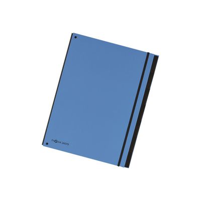 Pagna Office Trend - Trieur polypro à fenêtres 7 positions - bleu clair