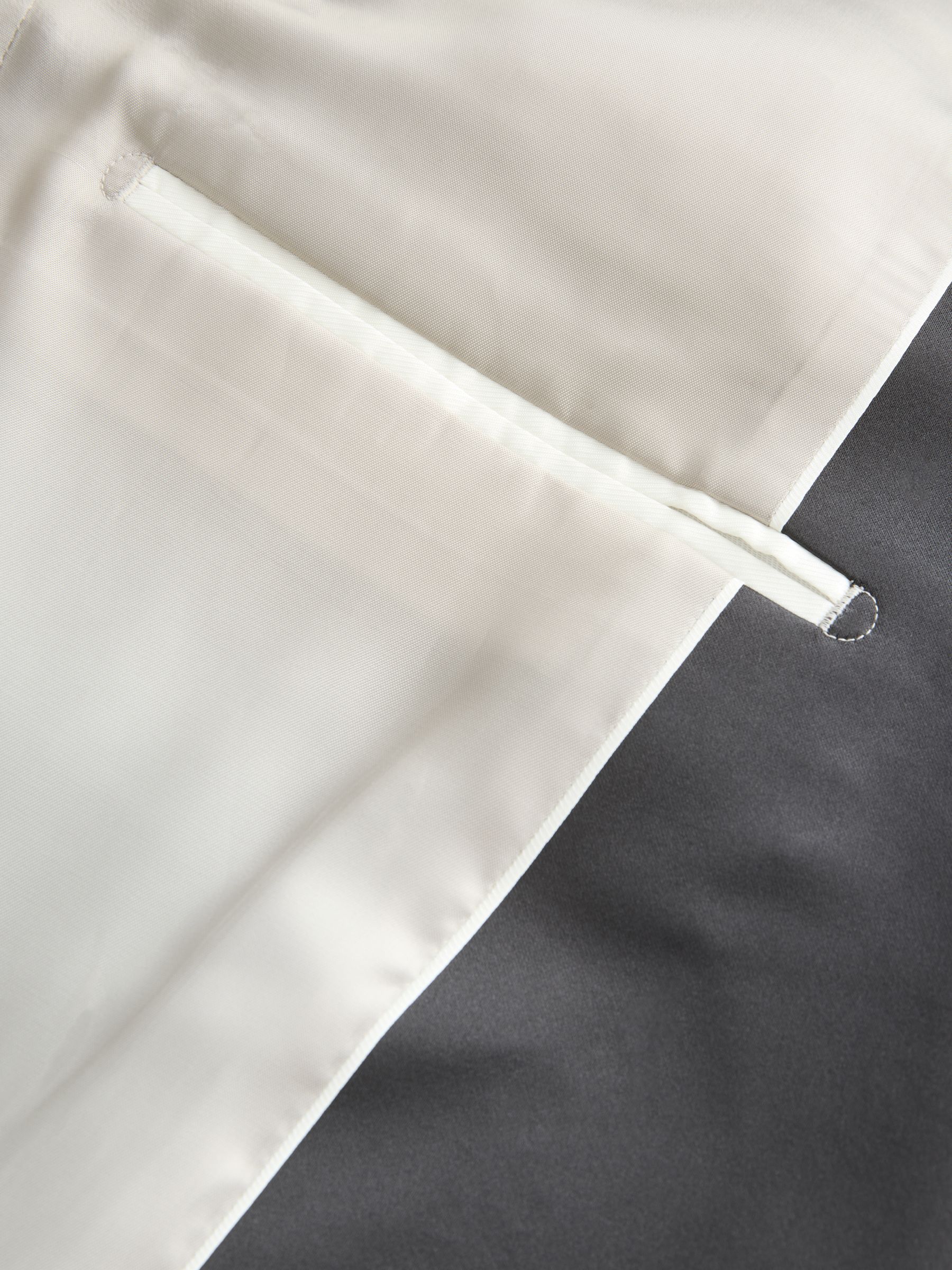 Zwart - Slim Fit Jacquard Tuxedo Suit Jacket