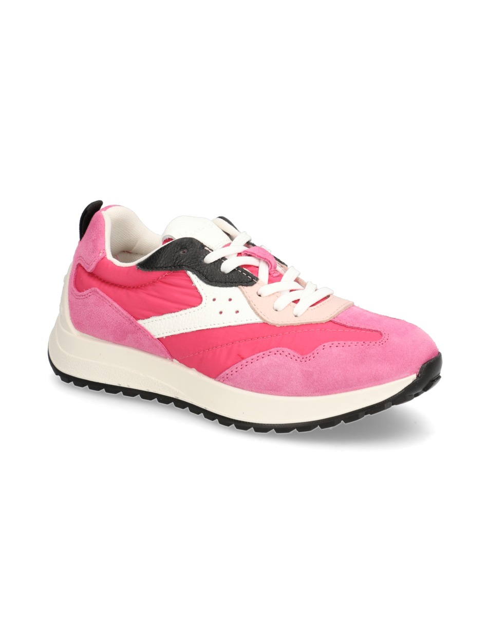 Lederkombination Sneaker