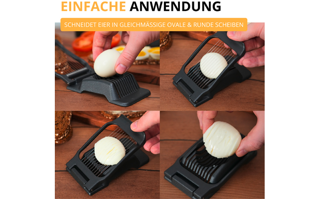 Westmark Duplex Eierteiler Black Edition