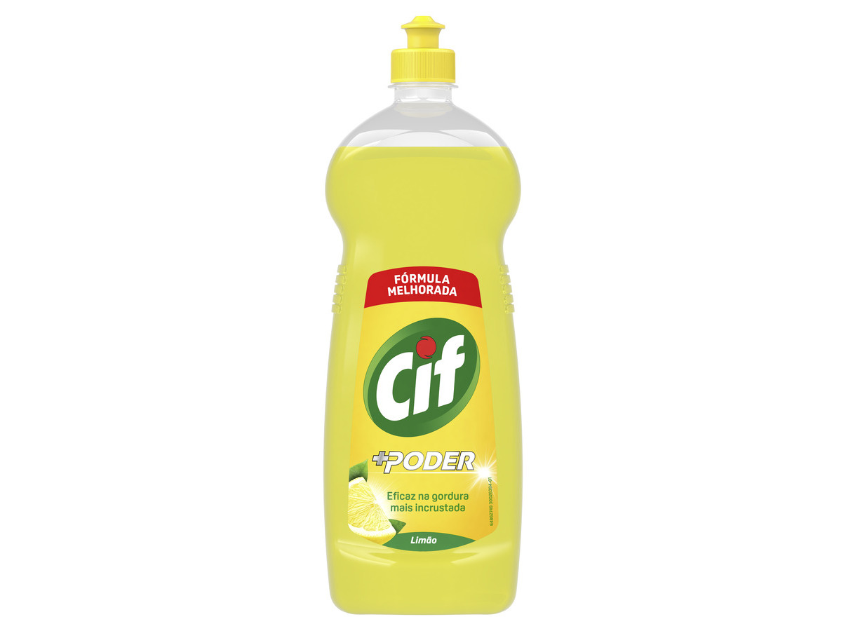 DETERGENTE CIF LOIÇA MANUAL CONCENTRADO LIMÃO 1L