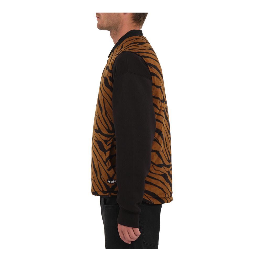 Volcom BOWERED - Veste Homme bitter chocolate