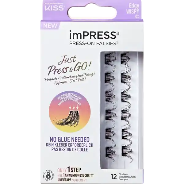 imPRESS Press on Falsies - Edgy Wispy