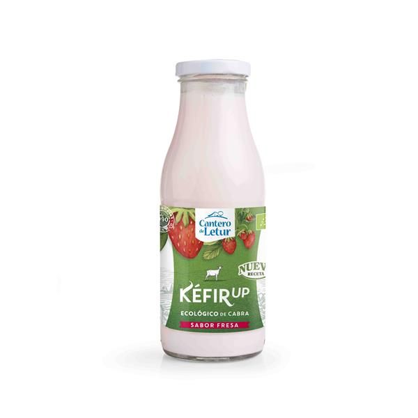 Kefir Up De Cabra Biológico Morango