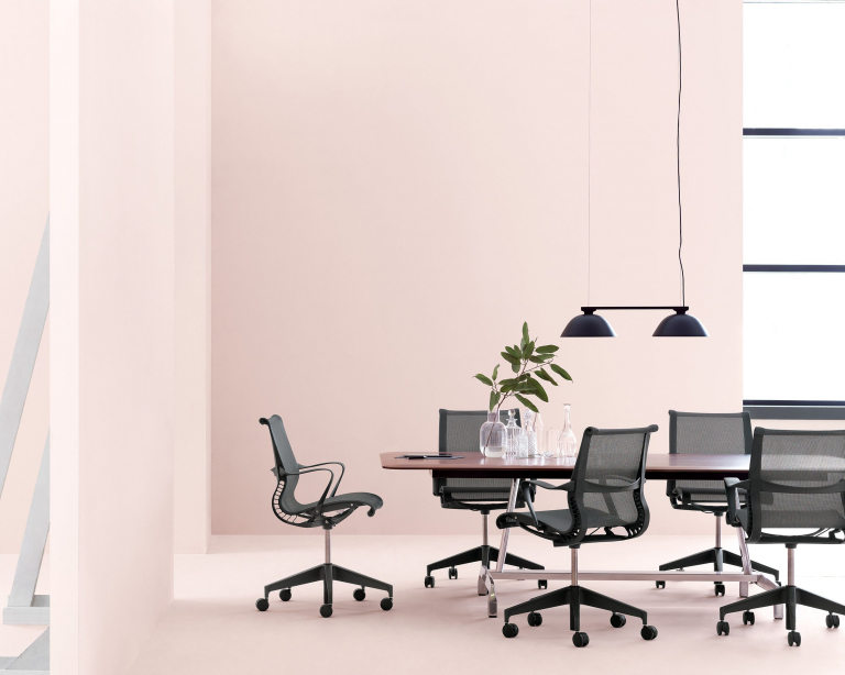 Herman Miller Setu 5-ster bureaustoel graphite, 4W21