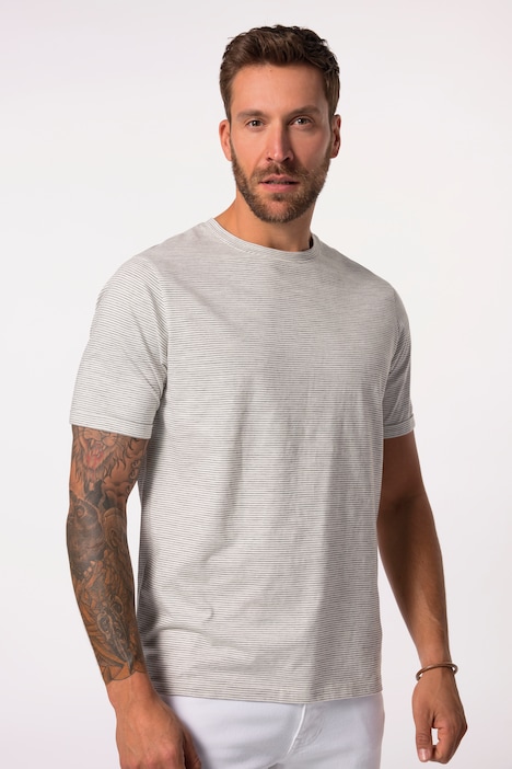Ringelshirt, Halbarm, bis 8XL