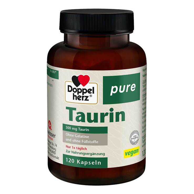 Doppelherz Taurin pure Kapseln, 120 St