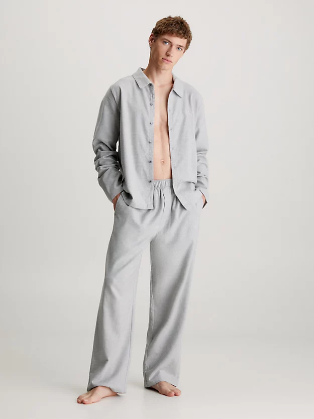camisa de pijama de flanela