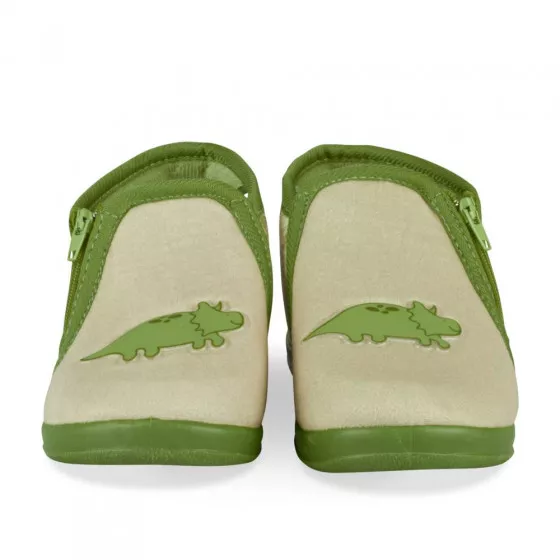 Chaussons VERT CHARLIE & FRIENDS