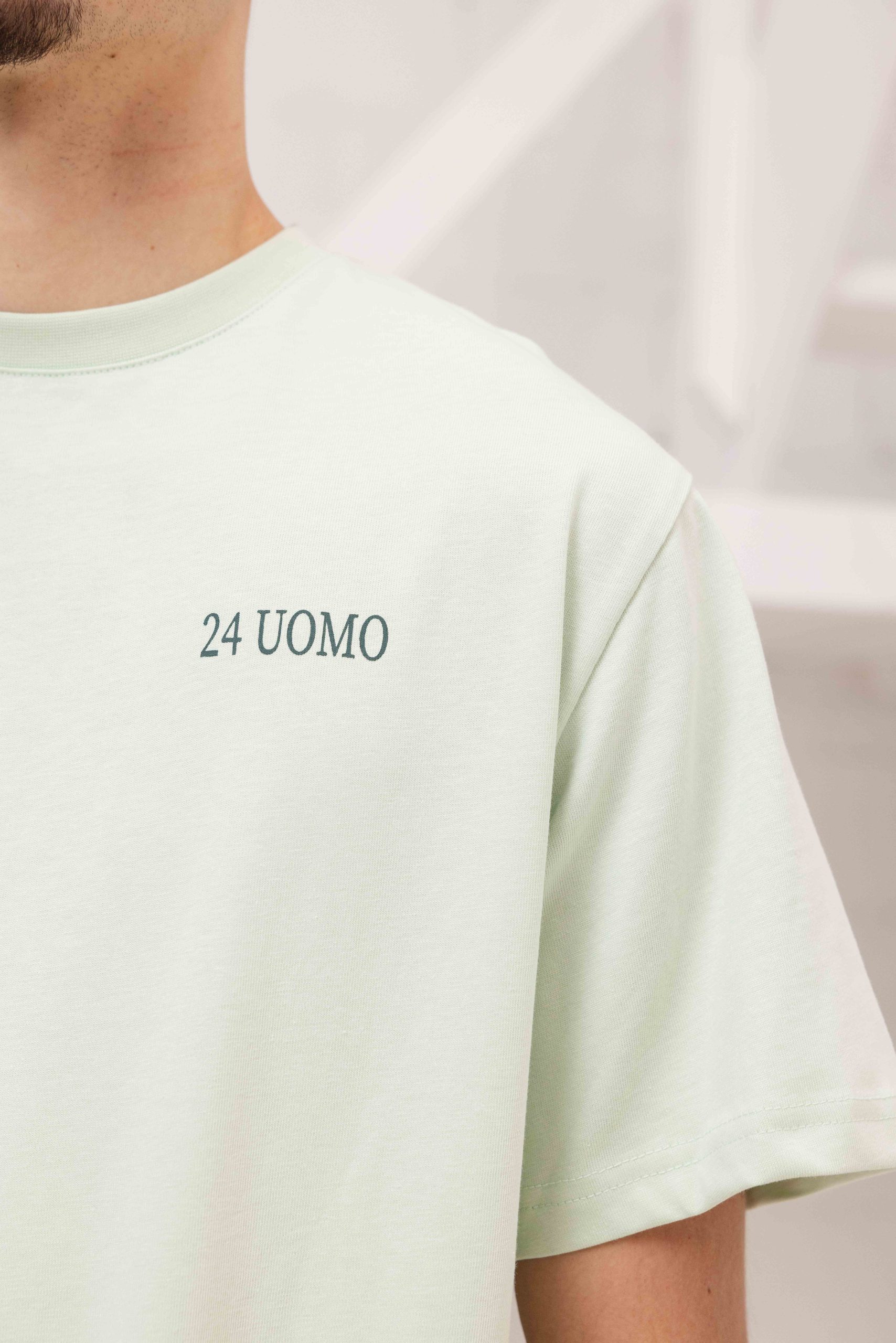 24 Uomo Heat Wave T-Shirt Heren Groen