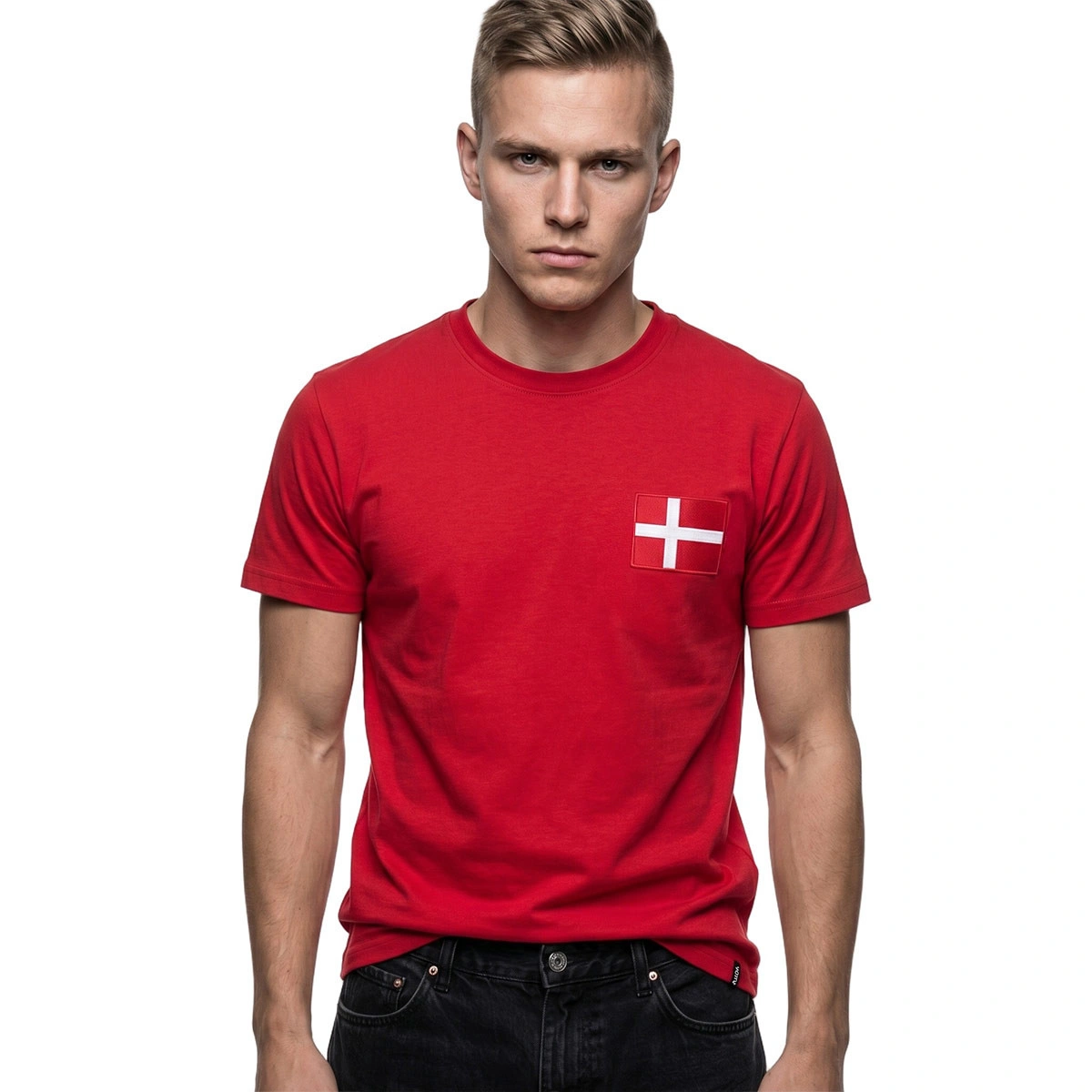 T-Shirt COPA Denmark 1970s Retro Football