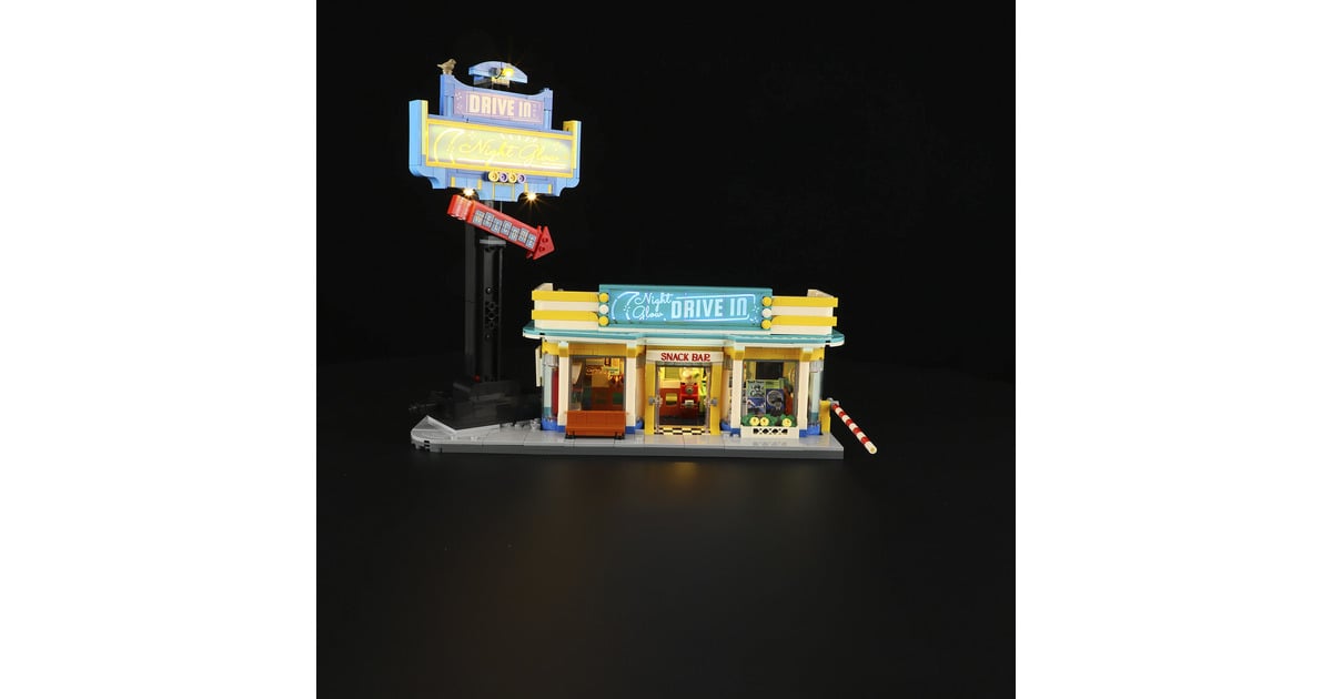 LumibricksRoad Trip - Night Glow Drive-in Constructiespeelgoed  (L9081)