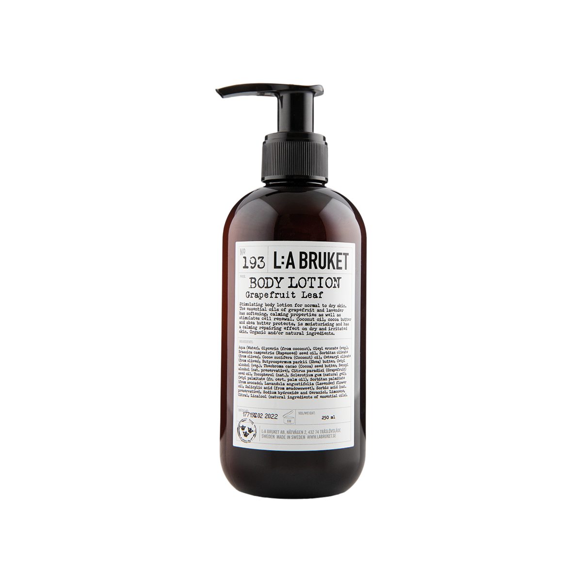 193 Body Lotion Grapefruit Leaf 240ml