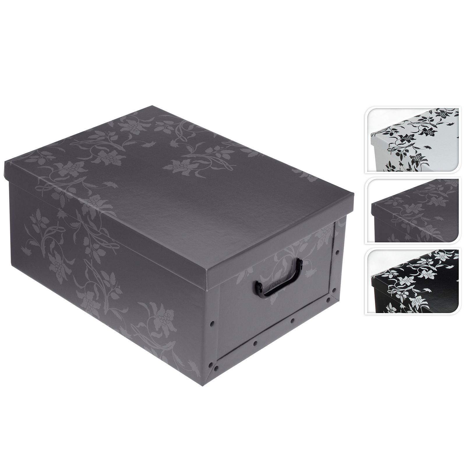 Aufbewahrungsbox - sortiertes Design - Floral - 37x51 cm
