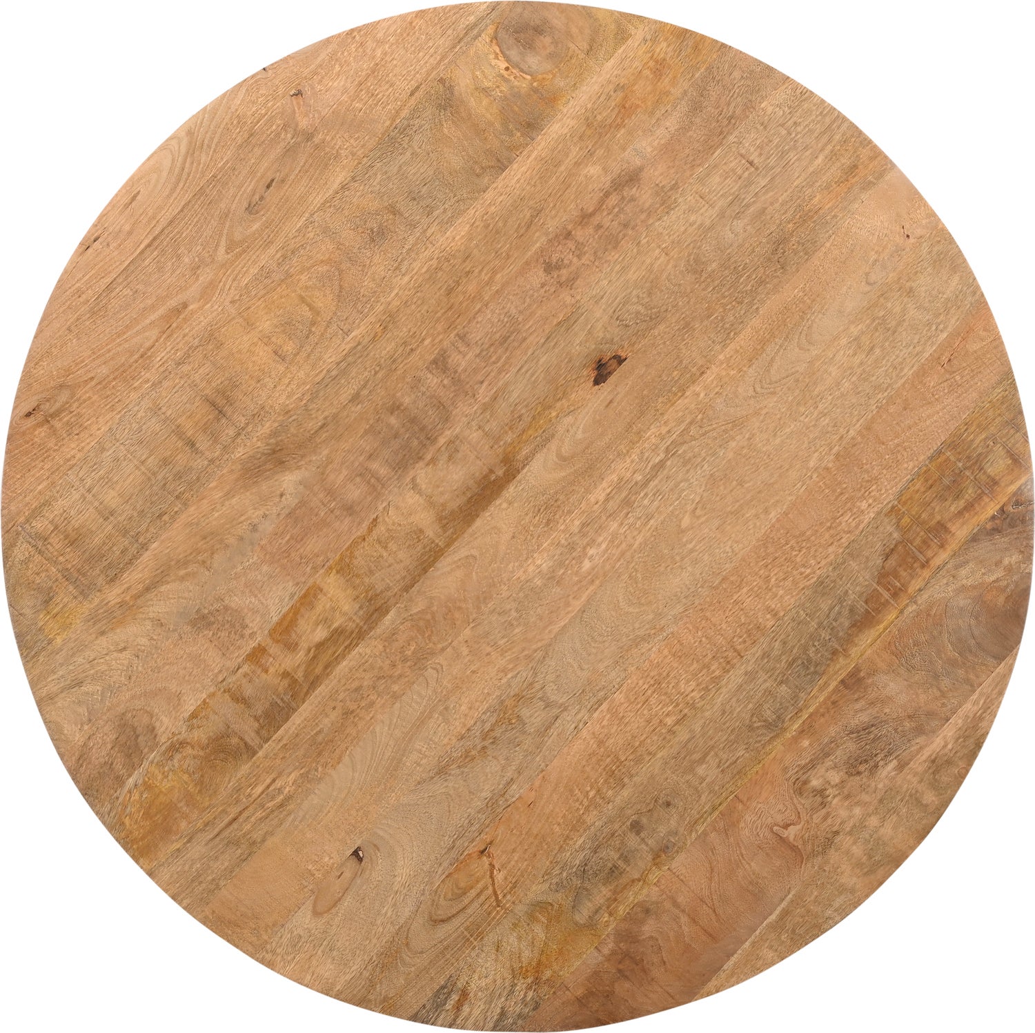Livingfurn eettafel Jesper naturel / zwart D 120 H 75 cm
