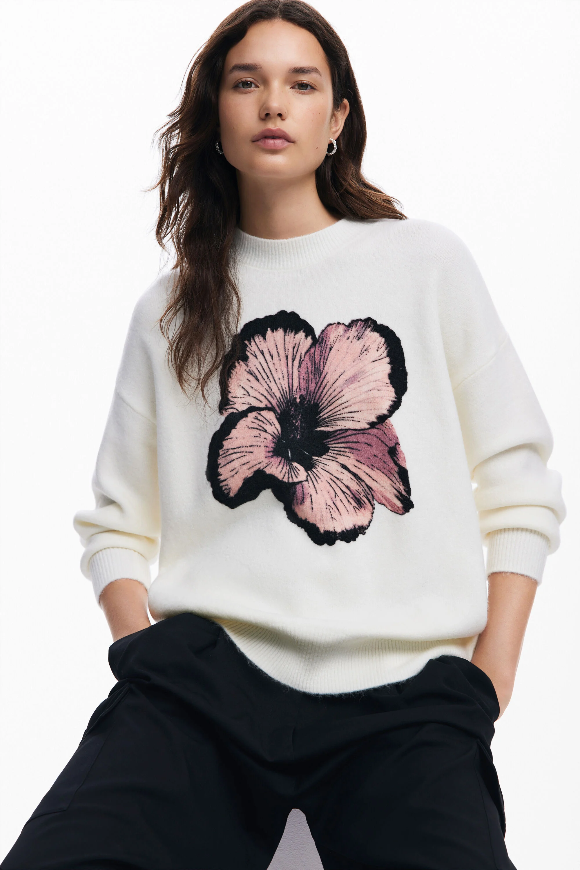 contraste de flores Jersey