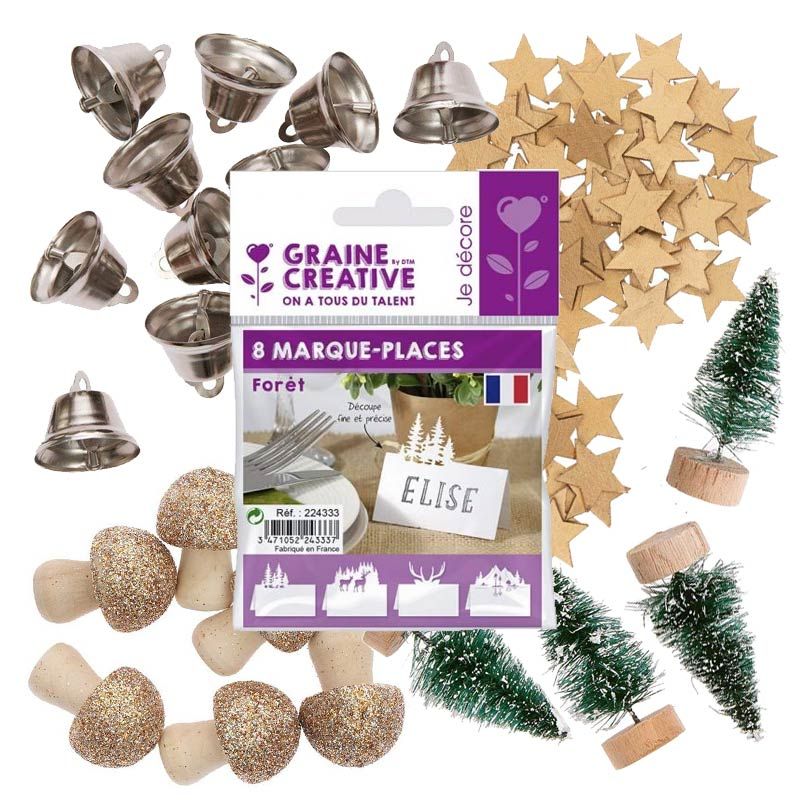 Kit de décoration pour table de Noël Youdoit