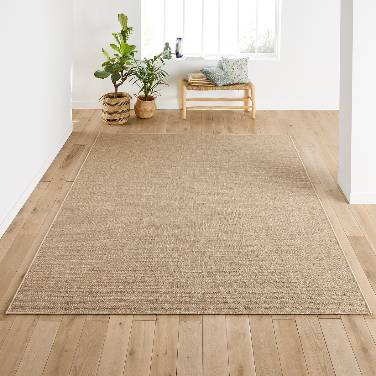LA REDOUTE INTERIEURS<br>Tapete com efeito de juta, para uso interno e externo, tamanho XL Essen
