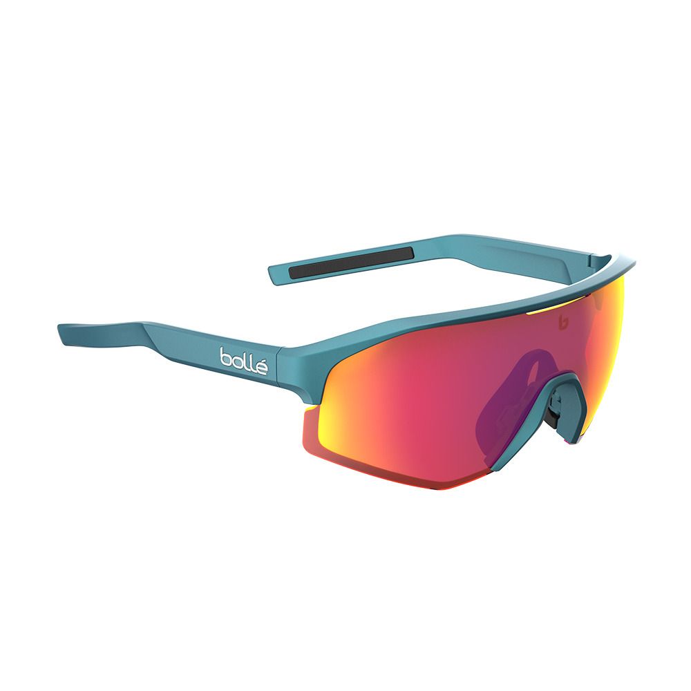 Bolle LIGHTSHIFTER - Lunettes de soleil polarisés creator teal metallic/volt+ ruby