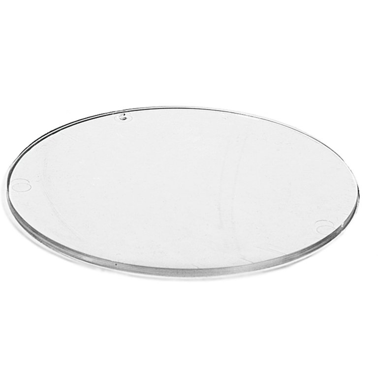 Polystyrol Kugel, transparent, Einlegescheibe