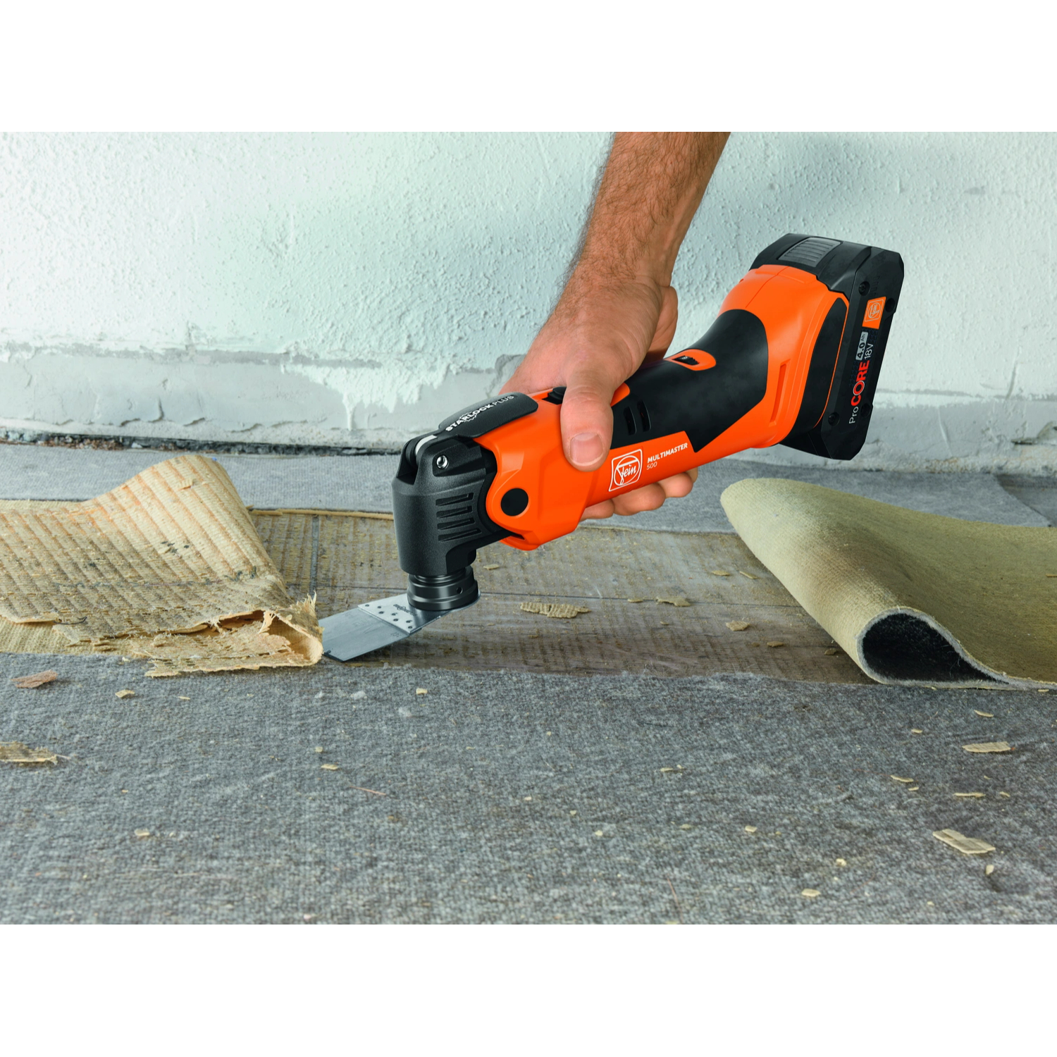 Fein AMM500 Multimaster Plus 18V Li-ion Accu Multitool body in L-Boxx