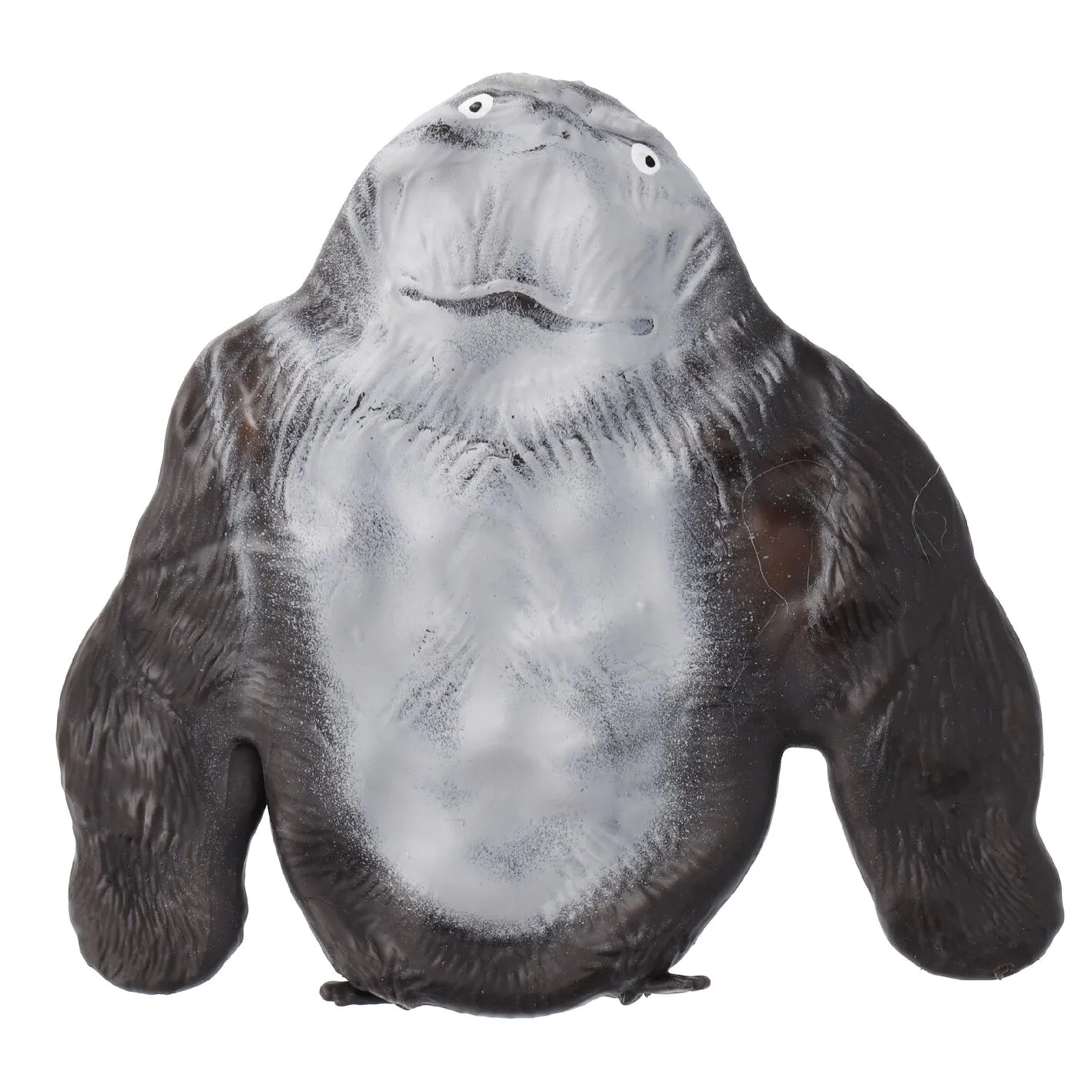 Stretch-Gorilla Quetsch, grau, 12 cm