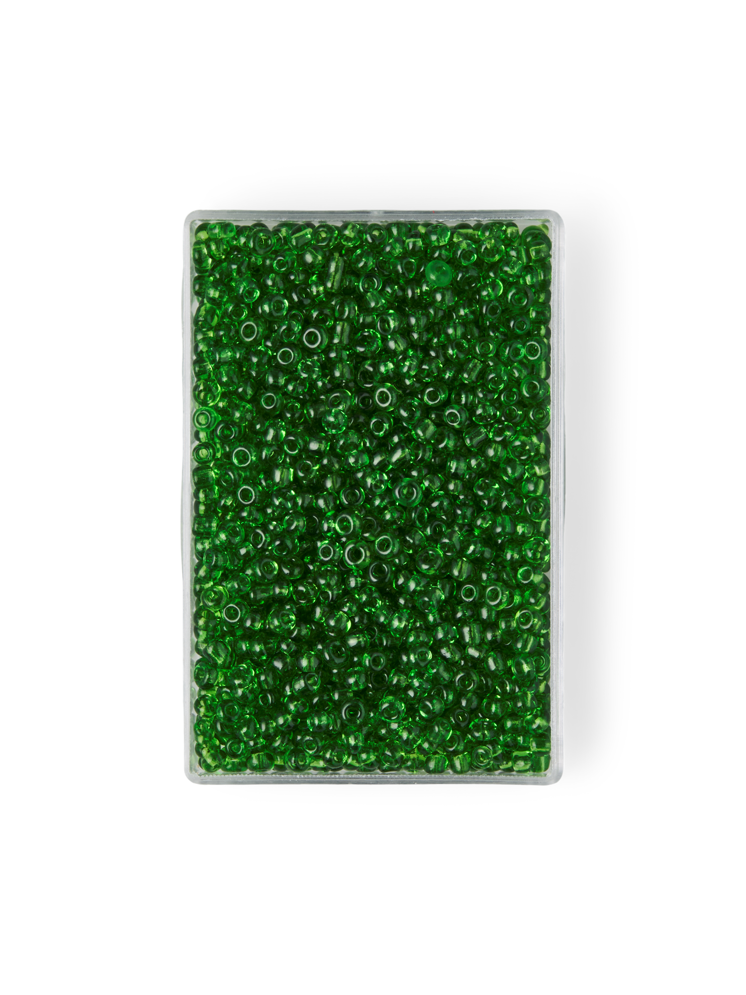 Glasperler | Glas. 2 x 1,5 mm. | Green