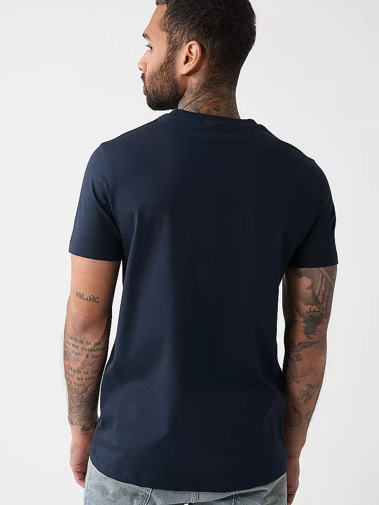 BOSS Loungewear Shirt 2er Pkg. blau