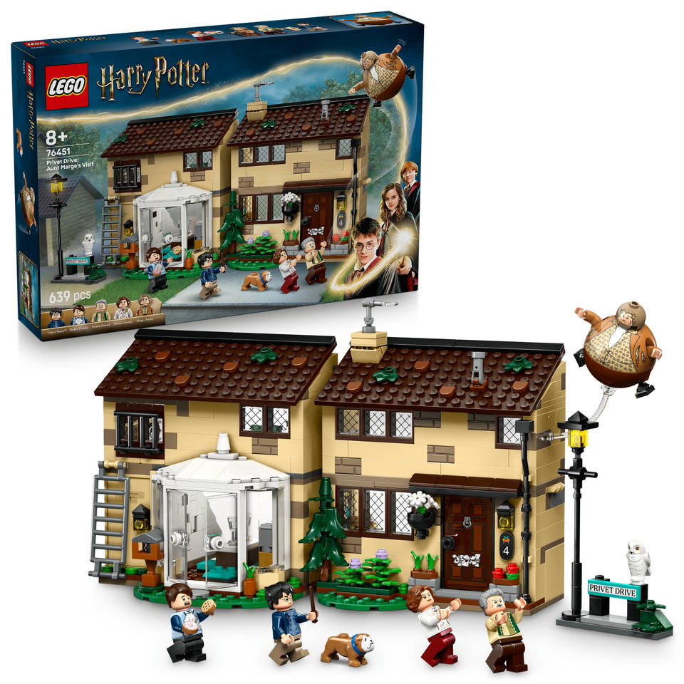 LEGO Harry Potter Ligusterlaan bezoek van tante Margot 76451