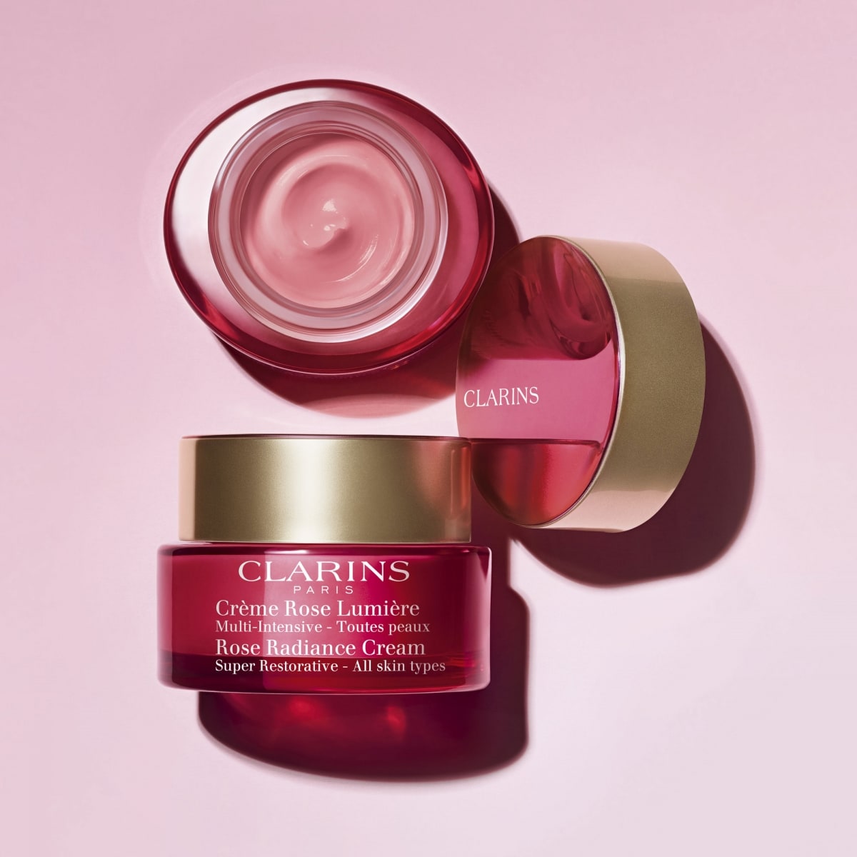 CLARINS Multi-Intensive Crème Rose Lumière