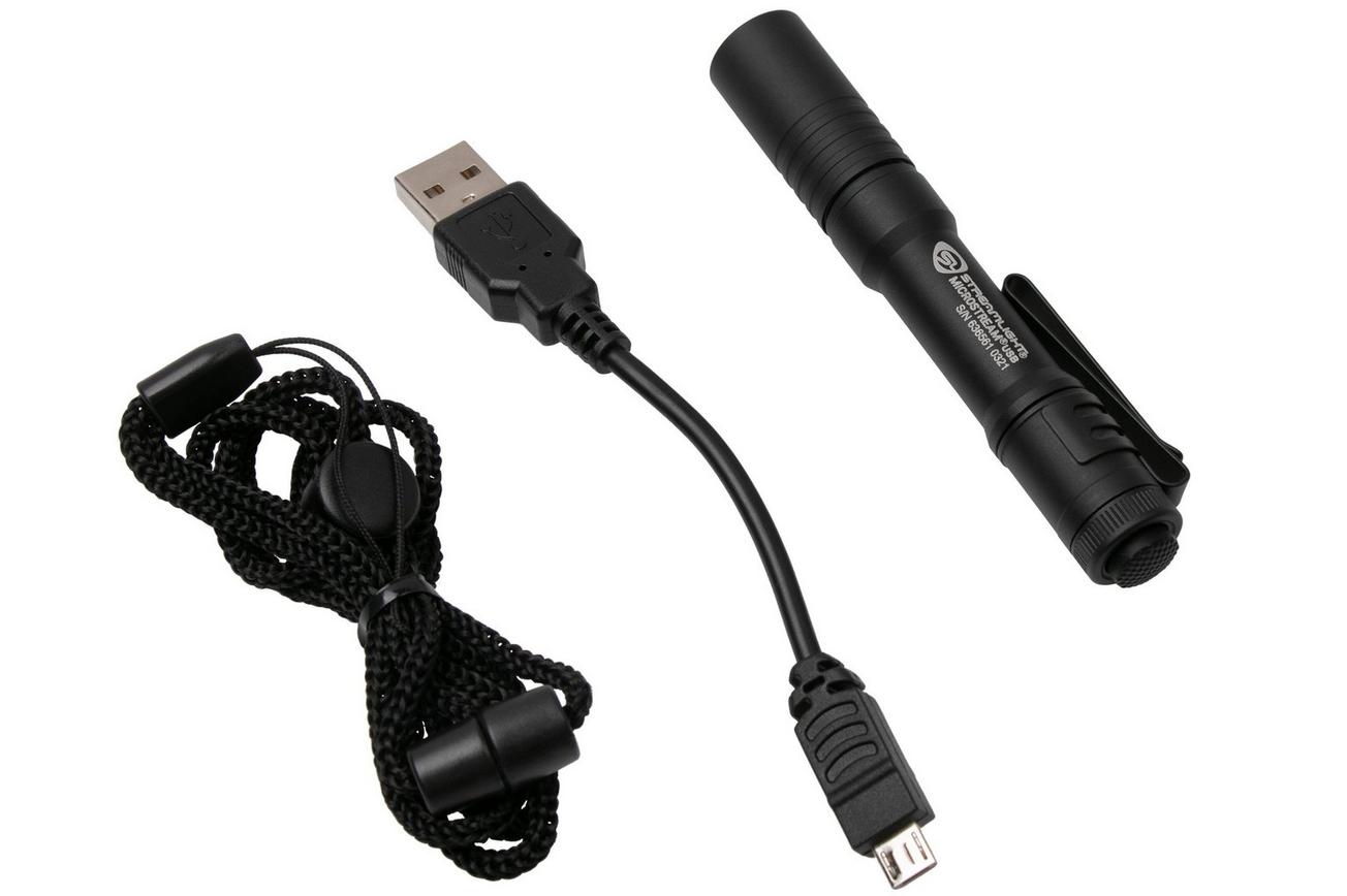 Streamlight MicroStream 66604 USB-oplaadbare zaklamp, 250 lumen