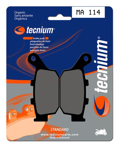 Plaquettes de freins Tecnium route organique - MA114
