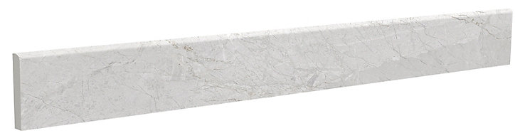 Plinthe Bali grès cérame aspect pierre ivoire 7,5 x 60 cm