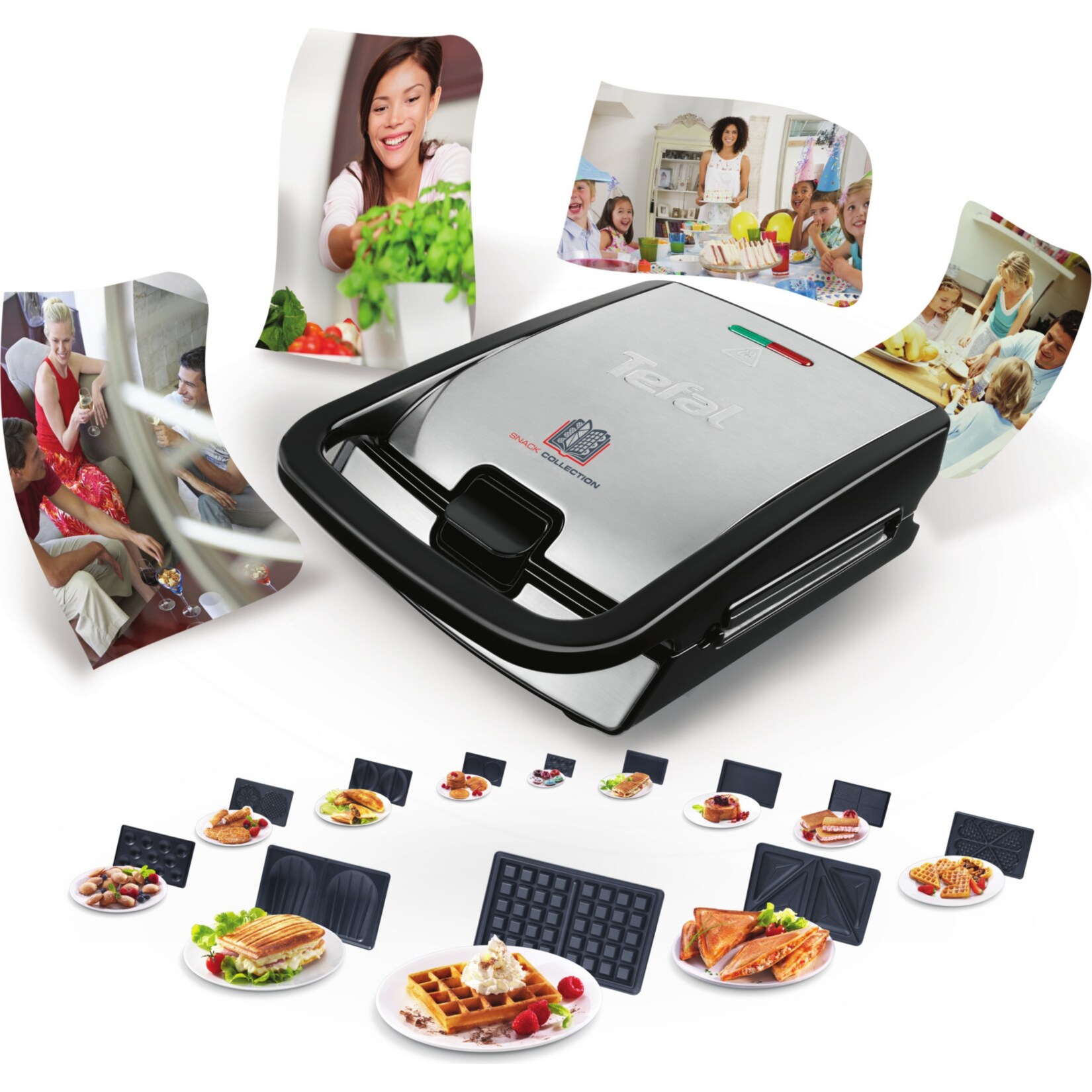 Tefal Sandwichmaker Snack Collection SW852D