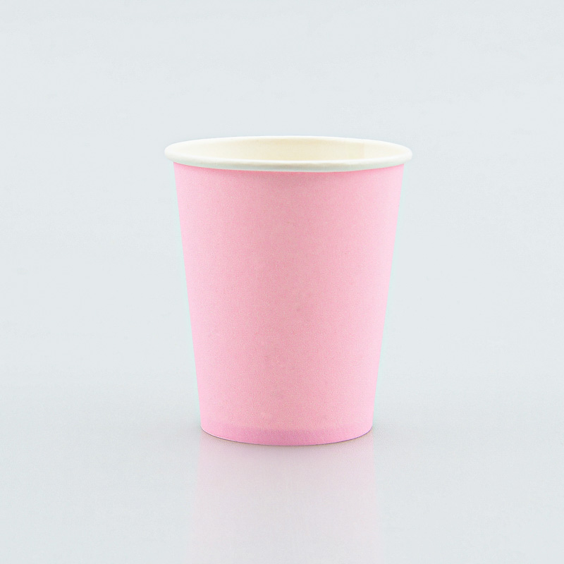 Lot de 25 gobelets 'Fiesta' rose pastel 20cl