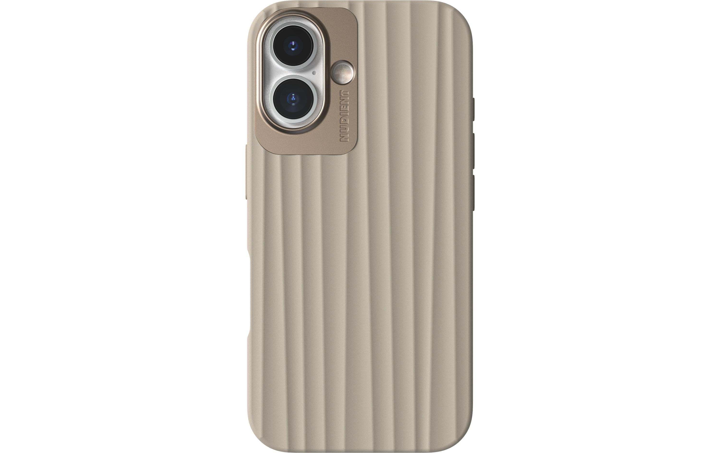 Back Cover Bold MagSafe iPhone 16 Linen BeigeBack-Cover für das Apple iPhone 16