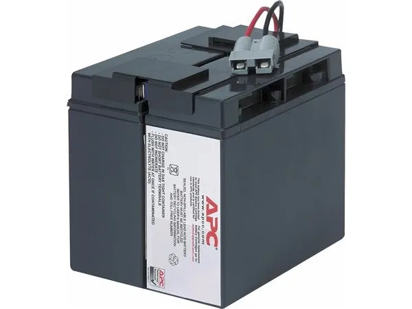 APC Replacement Battery Cartridge #7 - UPS-batteri - 1 x batteri - Blysyre - sort - for P/N: SMT1500C, SMT1500I-AR, SMT1500IC, SMT1500NC, SMT1500TW, SUA1500ICH-45, SUA1500-TW