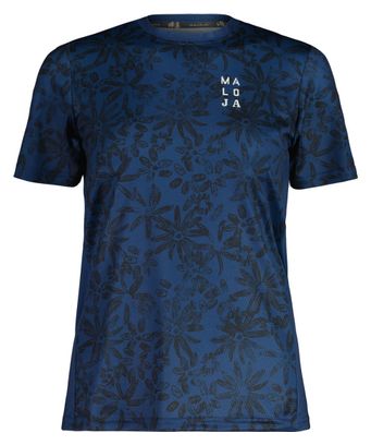 Maillot Manches Courtes Femme Maloja EnvaliraM. Multi Bleu Navy