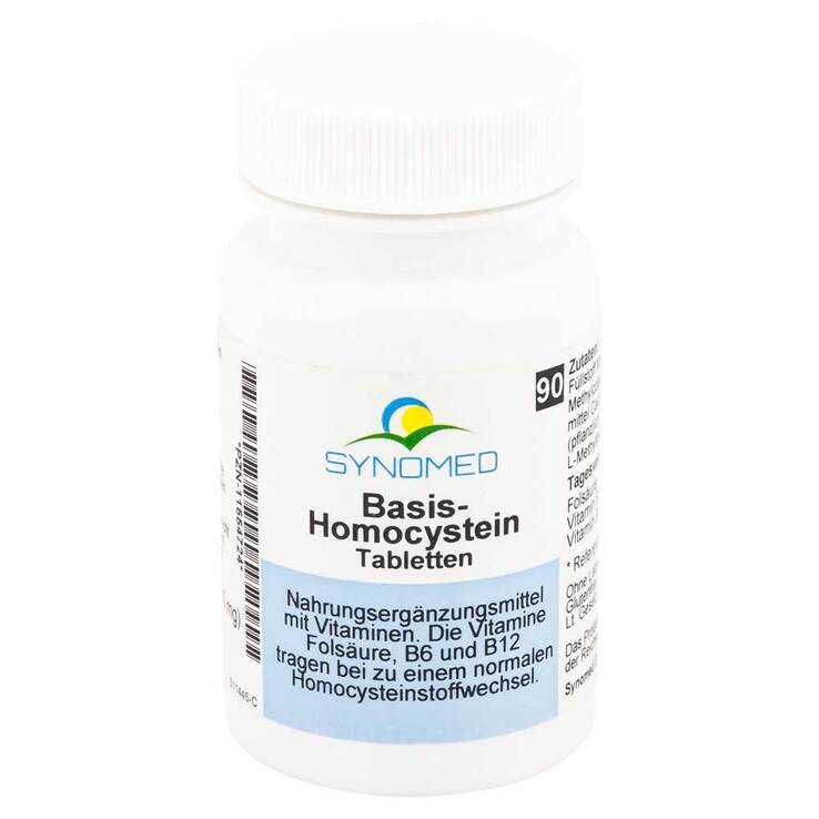 Basis Homocystein Tabletten, 90 St