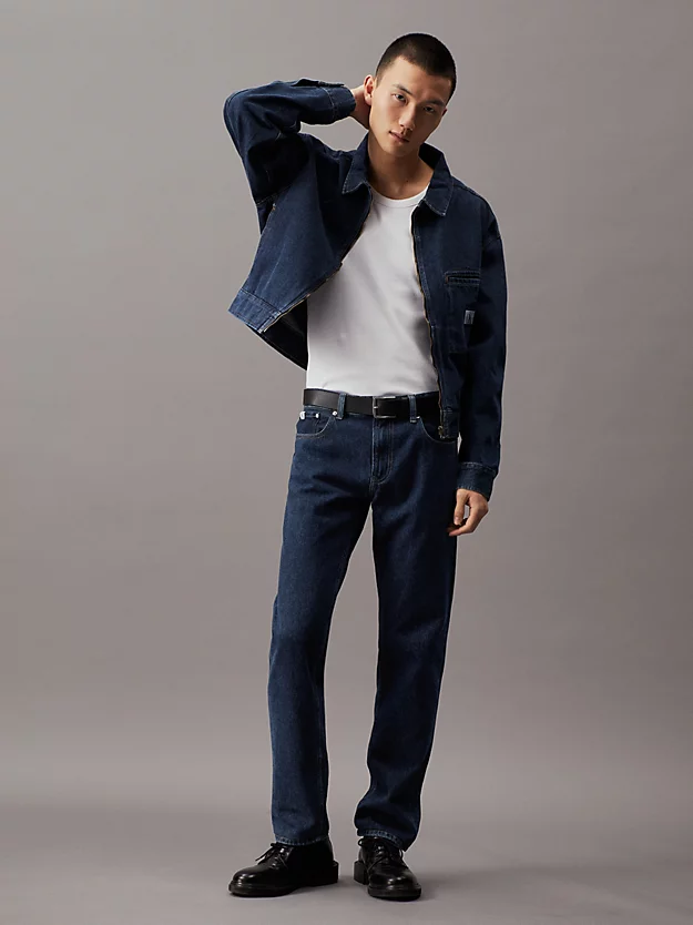 Calça jeans reta autêntica
