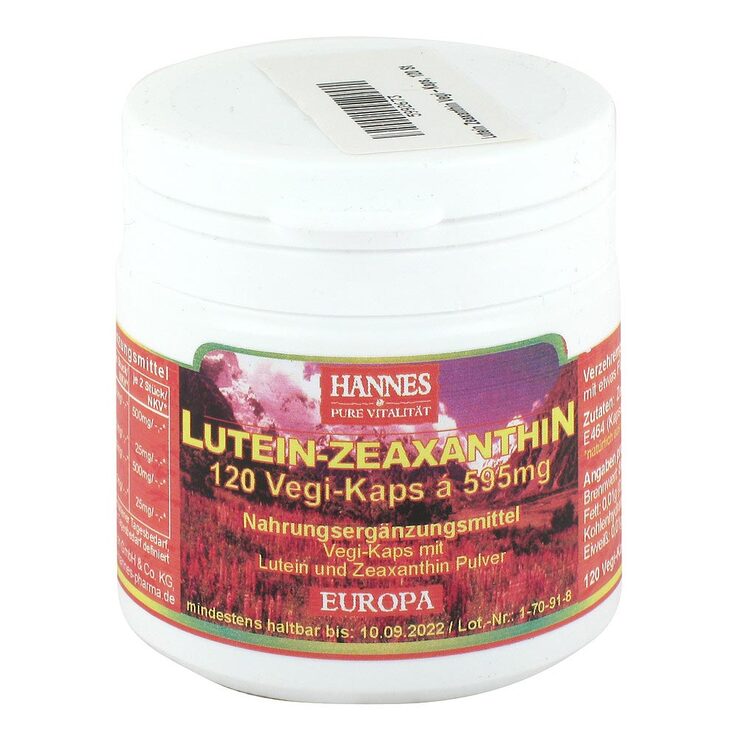 Lutein Zeaxanthin Vegi-Kaps, 120 St
